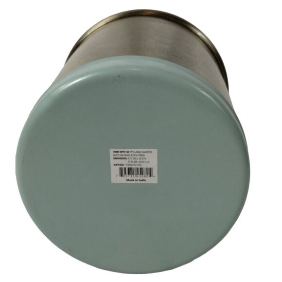 Thirstystone Patina Vie Distressed Etched Kitchen Canister - Picture 9 of 9